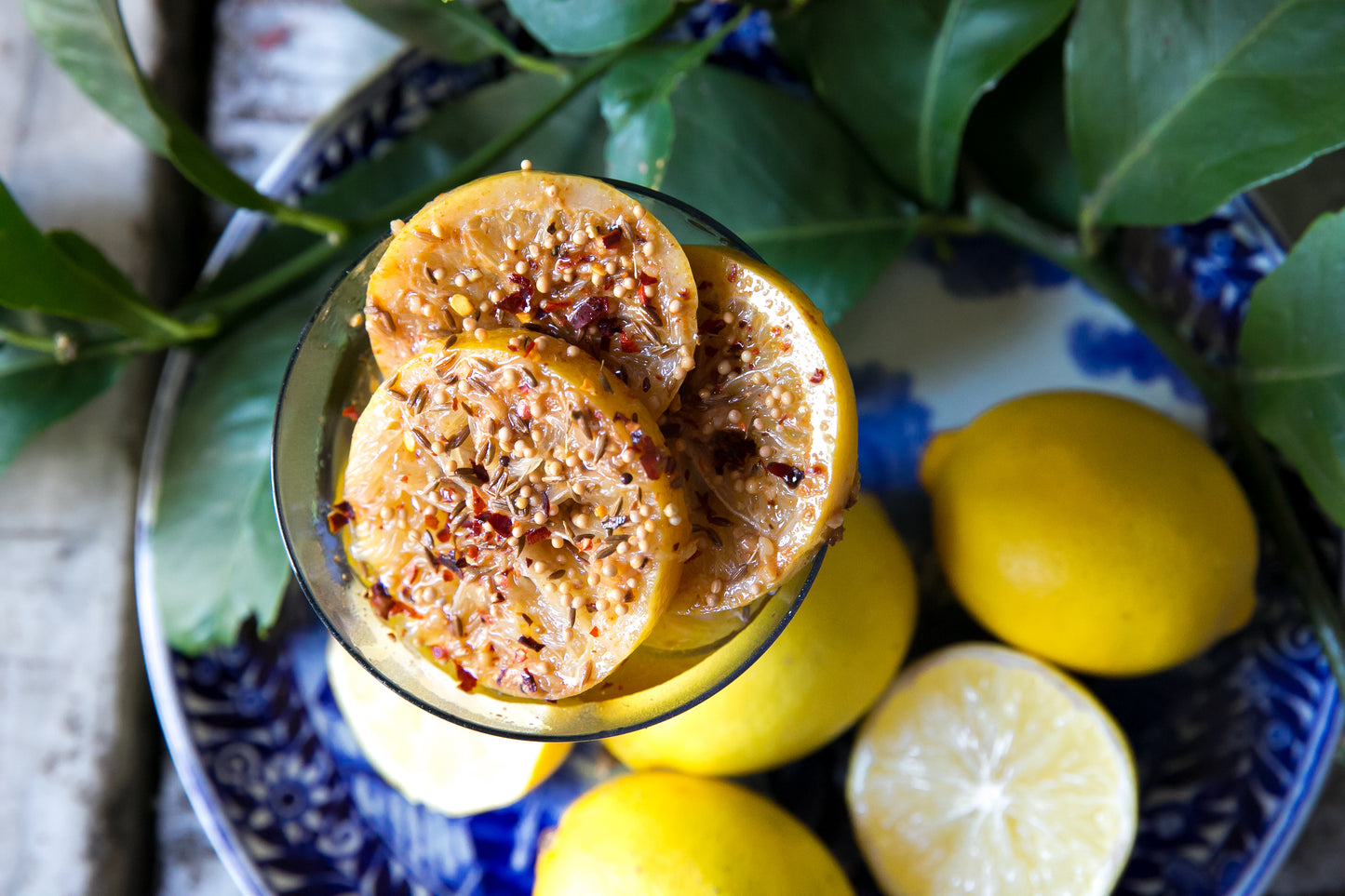 SLICED SPICED LEMONS